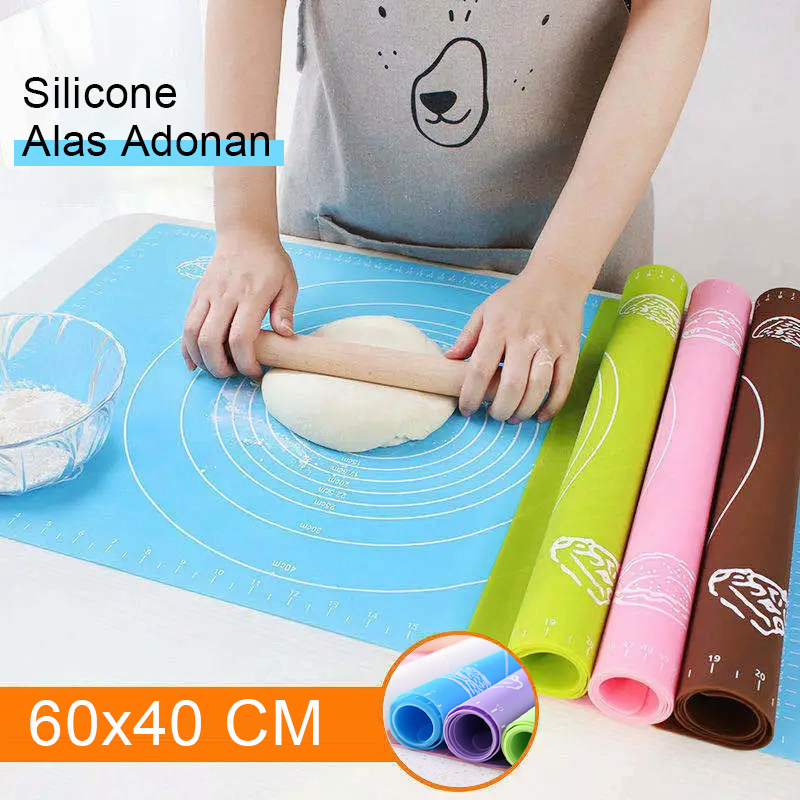 Jual Alas Adonan Silikon Kue Tatakan Baking Roti Kue Ulang tahun ...