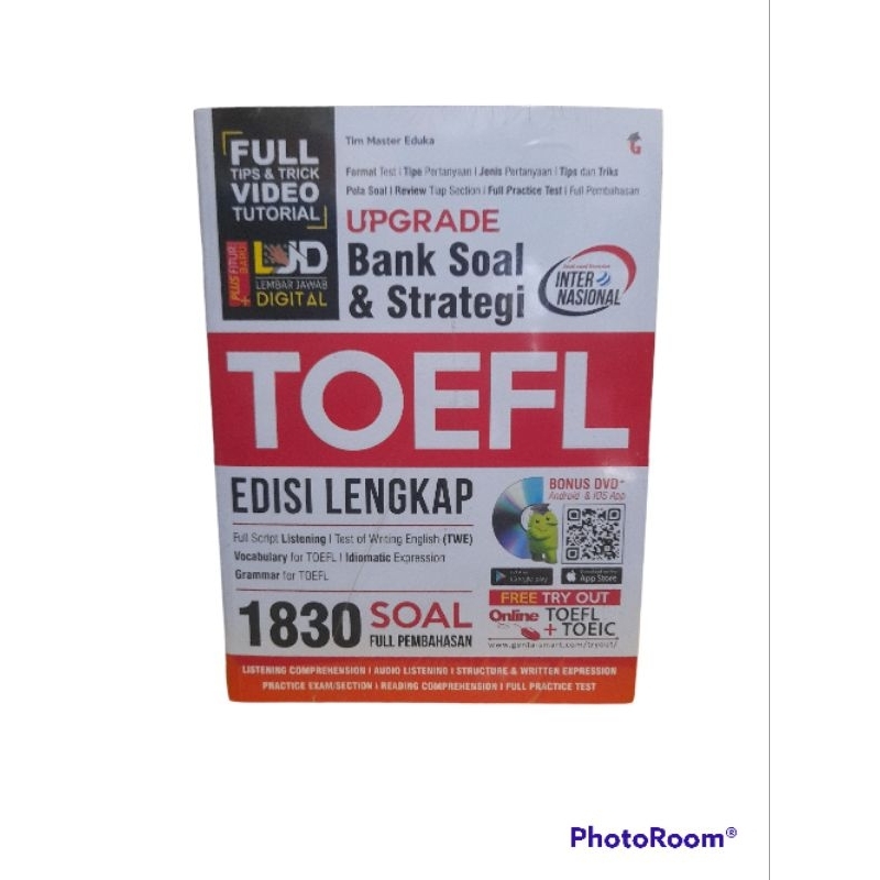 Download Buku BANK SOAL DAN STRATEGI TOEFL EDISI LENGKAP - TOEFL