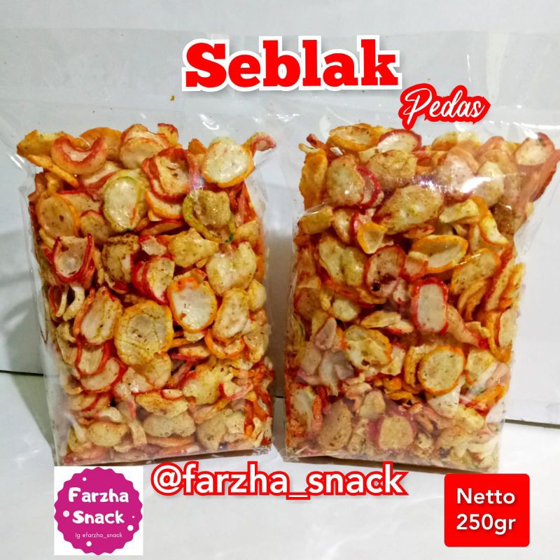 Jual KERUPUK SEBLAK PEDAS CAMILAN CEMILAN SNACK KILOAN JAJANAN OLEH ...
