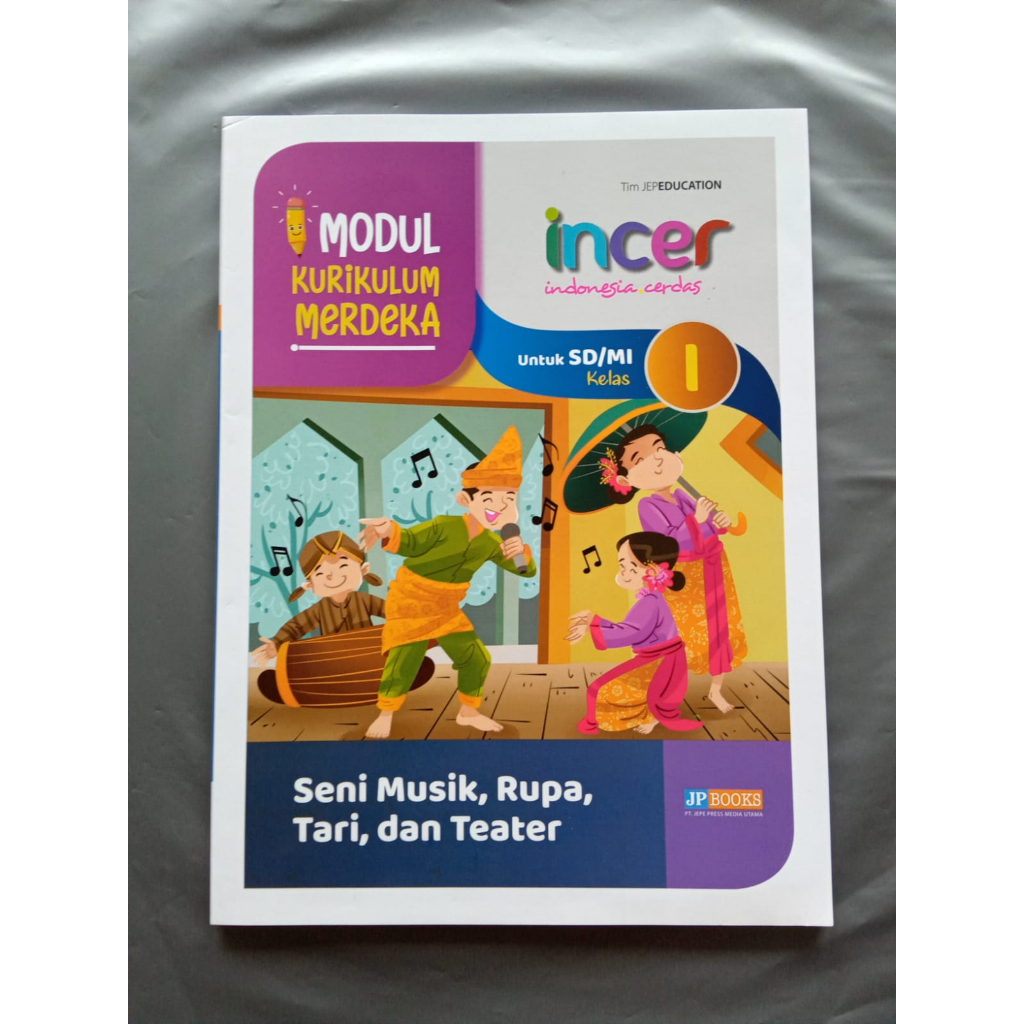 Jual Modul Incer Seni Musik Rupa Tari dan Teater K.Merdeka JPBooks SD ...
