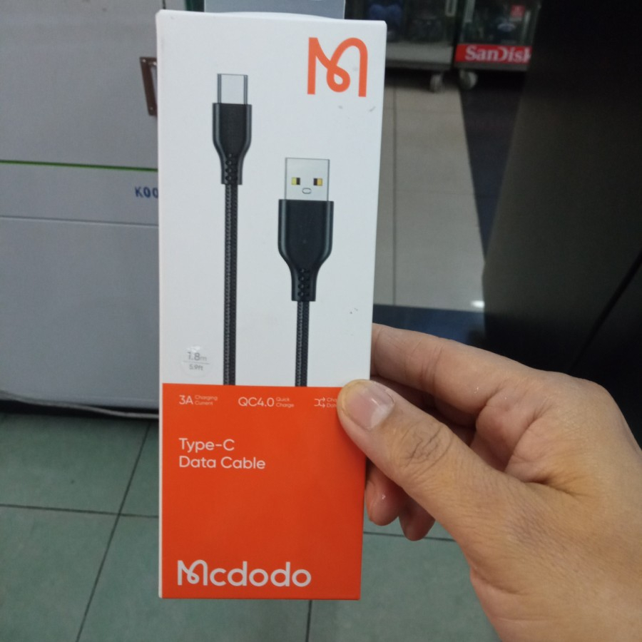 Jual MCDODO CA-5176/CA-8320 Cable USB to Type C Fast Charge 3A Quick 4. ...