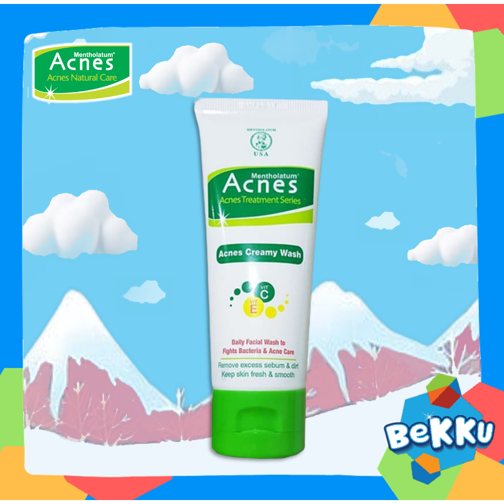 Jual ACNES CREAMY WASH 100 GR / ACNES FACIAL WASH 100 GR / SABUN CUCI ...