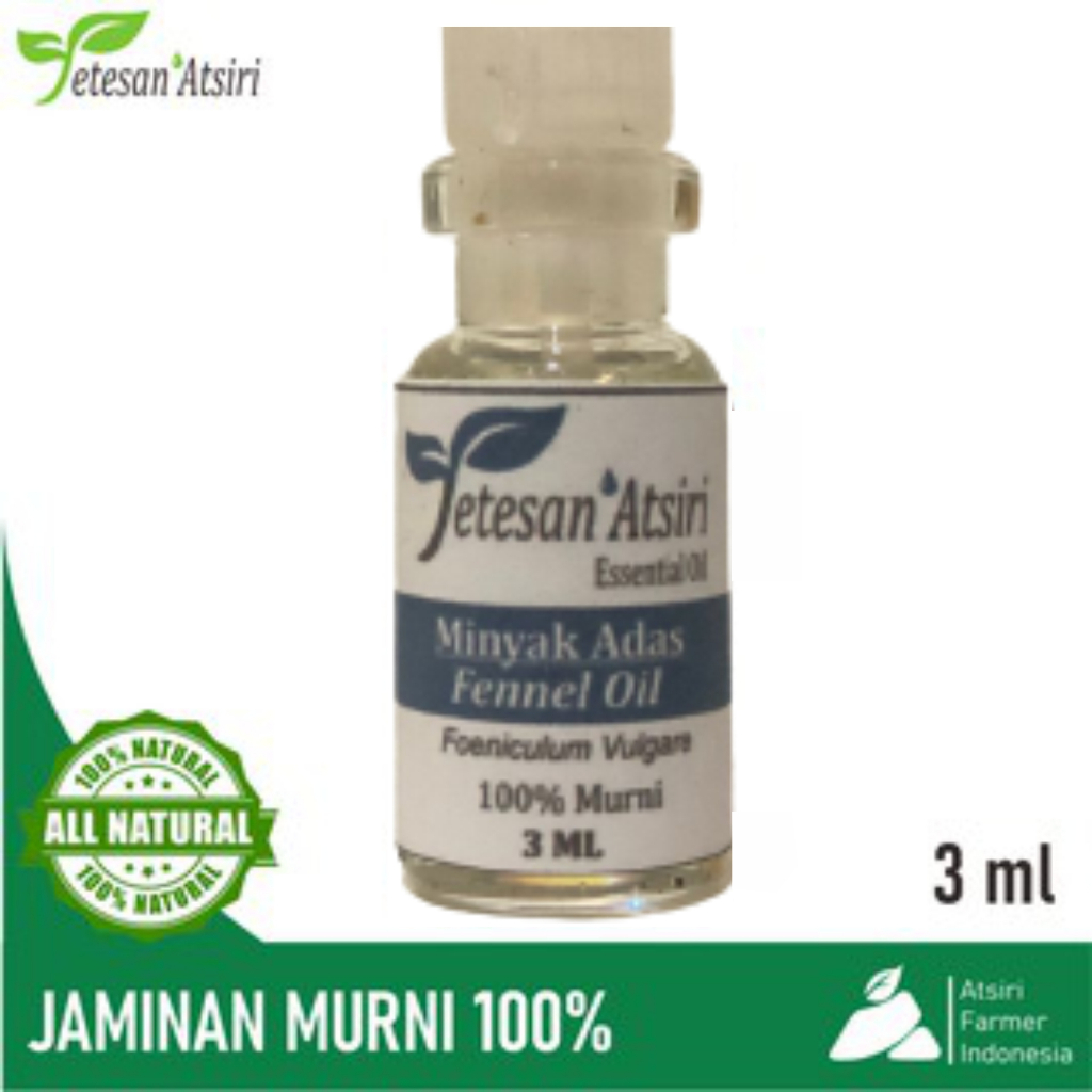 Jual 3ml Minyak Atsiri Adas Murni Fennel Pure Essential Oil ...