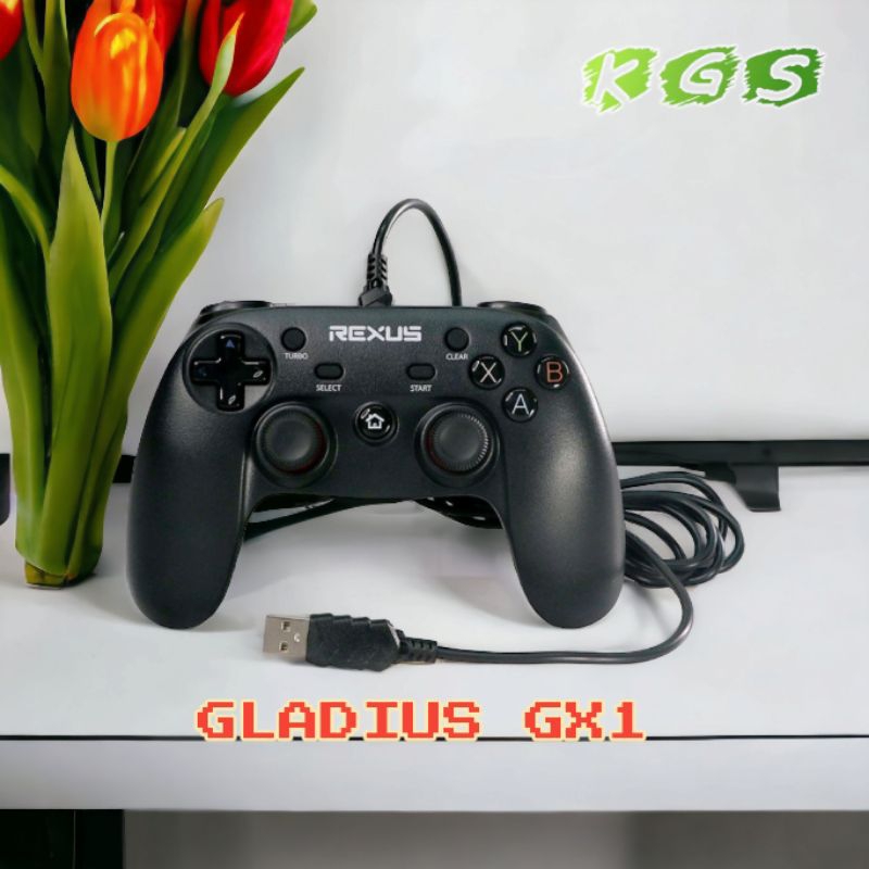 Jual Rexus Gladius gx2 gx1 Pro Stick Gaming Gamepad Controler USB PC ...