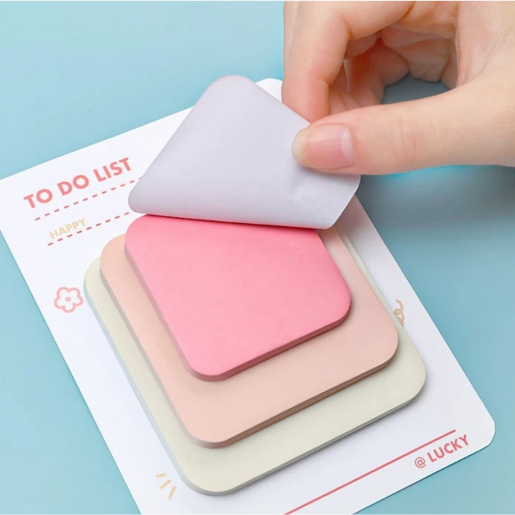 Jual Sticky Notes Set Memopad Notepad Sticky Note Pastel NP11 | Shopee ...