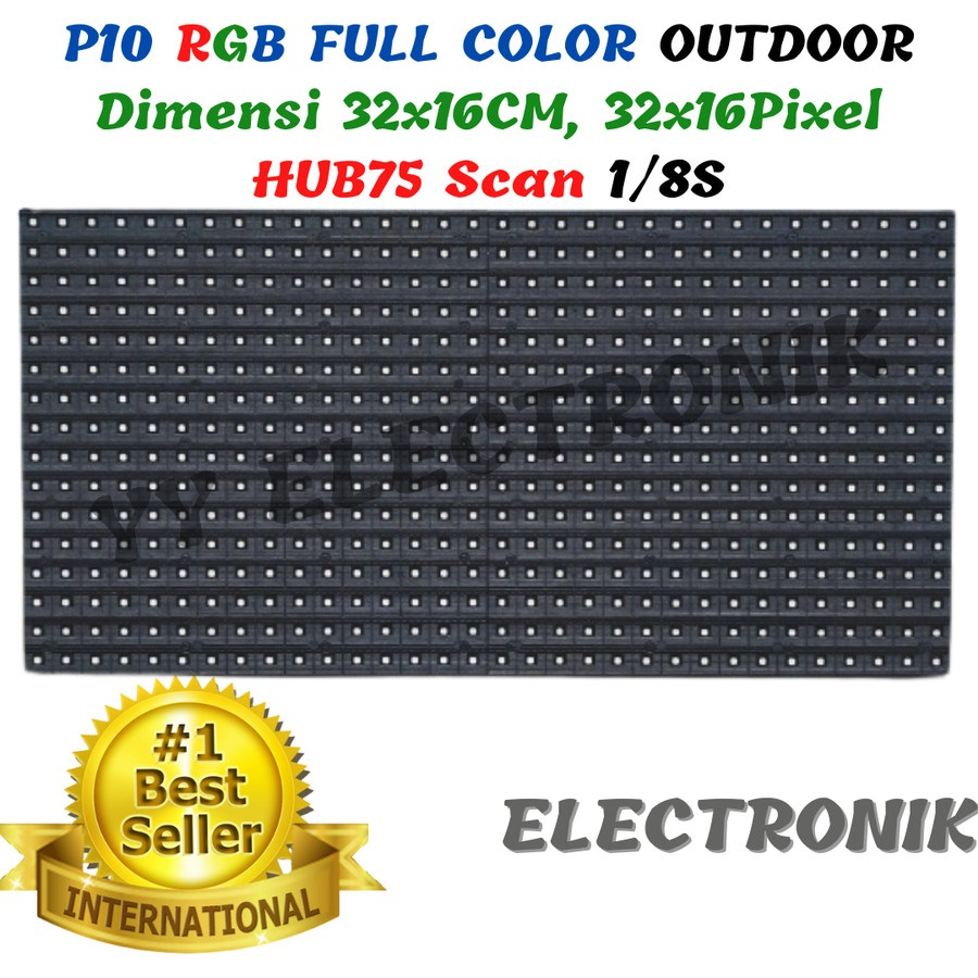 Jual Panel Modul Led P Rgb Fulloutdoor Scan Full Color Smd G Shopee Indonesia