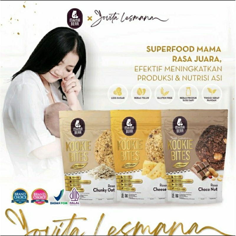 Jual Mama Bear Kookie Bites X Yovita Lesmana / Booster Pelancar Asi ...