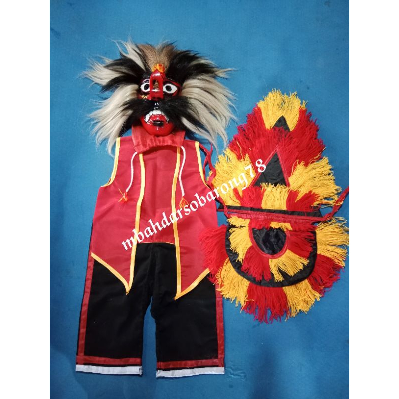 Jual Baju ganong fullset, rompi ganongan, baju ganongan, celana ...