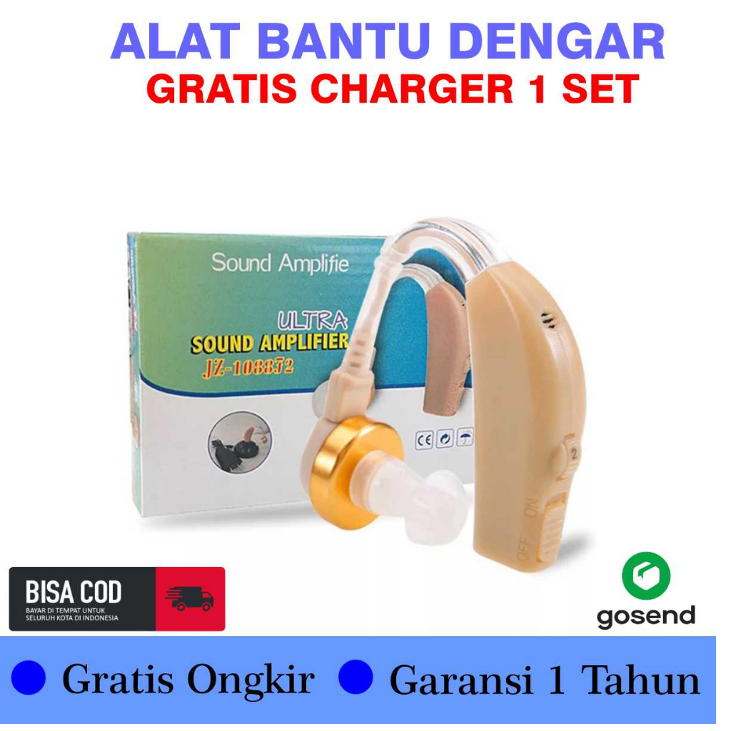 Jual Alat Bantu Dengar Rechargergeable Alat Pendengaran Telinga Bisa ...