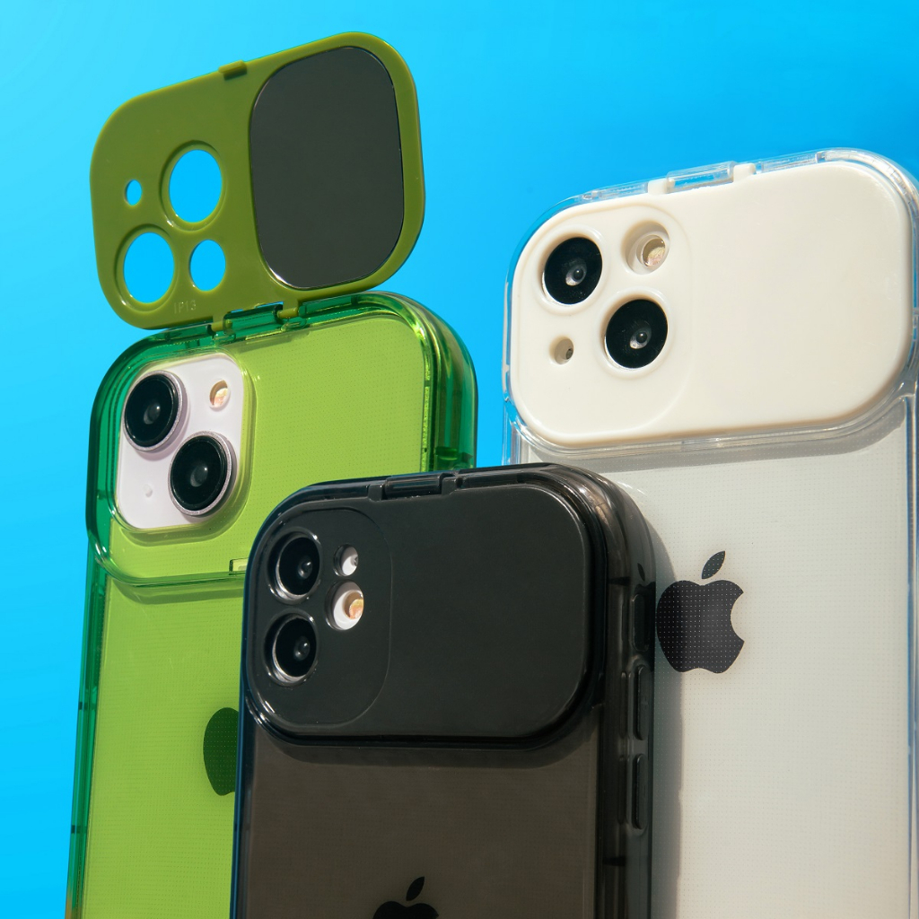 Jual Paddy Double Camera Cover Mirror Case For Iphone13-14 Series ...