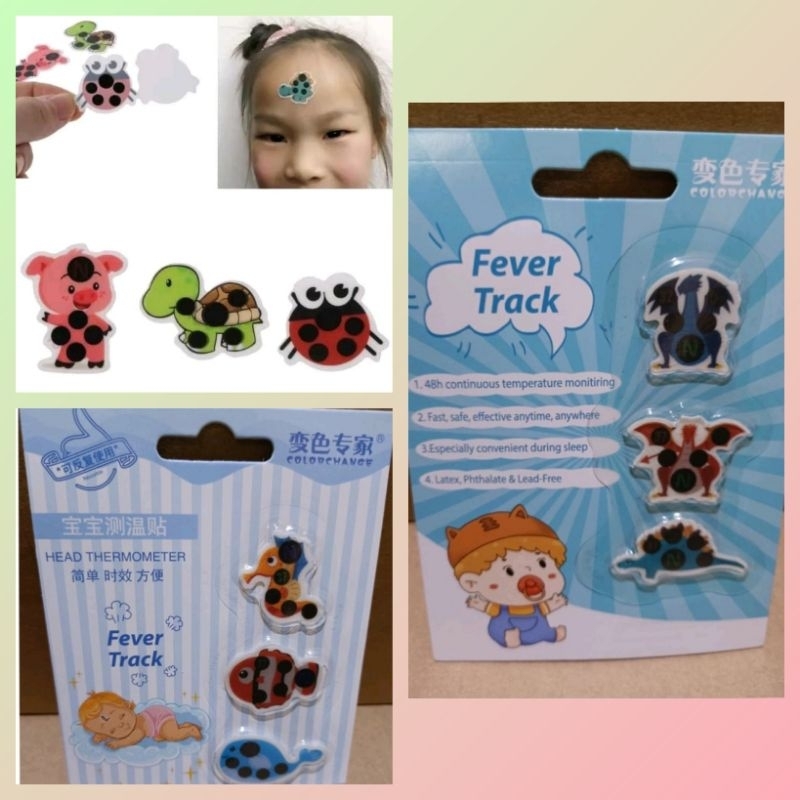 Jual Fever Track Sticker thermometer suhu demam bayi | Shopee Indonesia