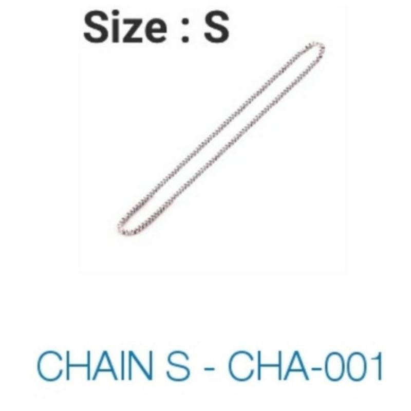 Jual Rantai Kalung Chain KK Liforce Tersedia tiga Macam Ukuran | Shopee ...