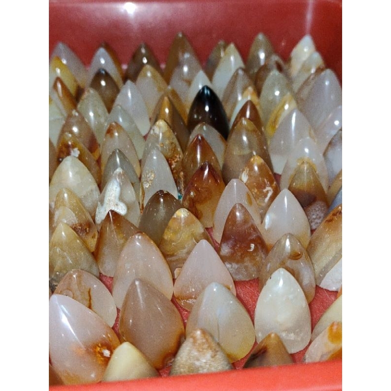 Jual Batu Kalsedon Model Kerucut | Shopee Indonesia