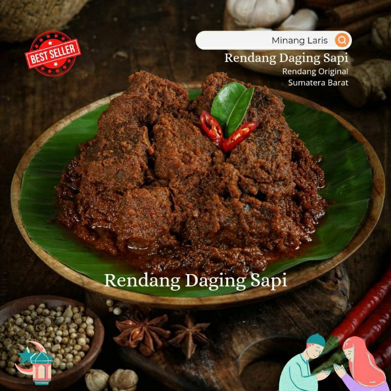 Jual Rendang Daging Sapi Khas Padang Shopee Indonesia