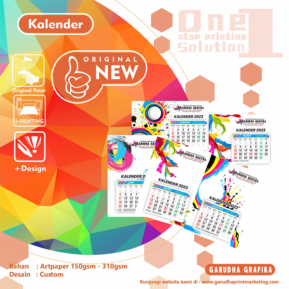 Jual Kalender Duduk Bahan ArtPaper 150gr - 230gr | Shopee Indonesia