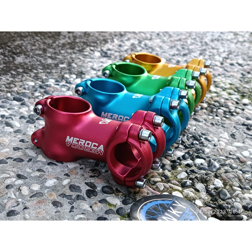 Jual Meroca Stem 60mm clamp handlebar 25.4 fork OS 28.6 mm sepeda anak ...