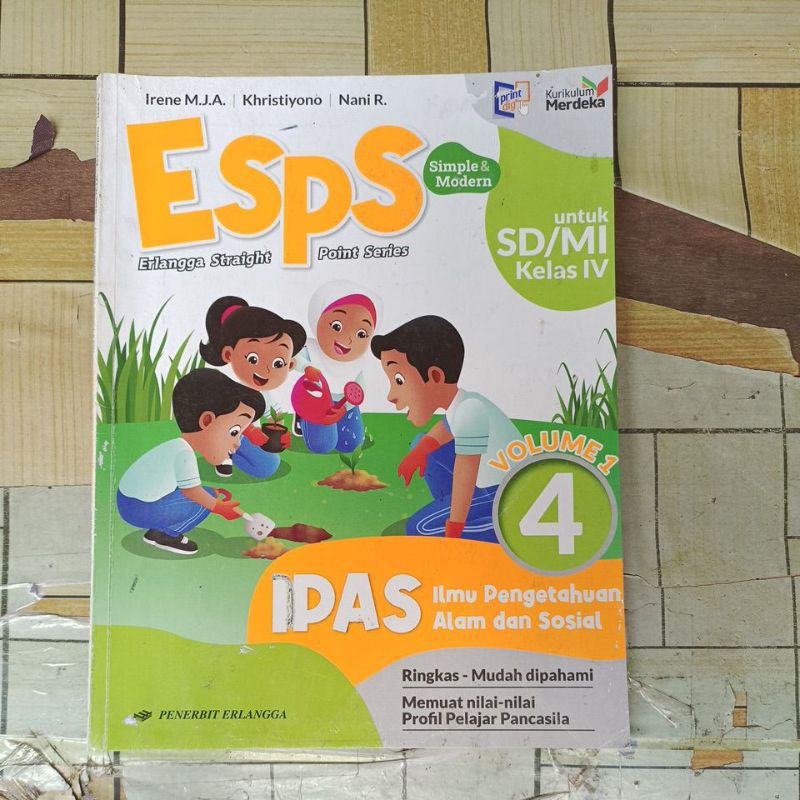 Jual BUKU ORIGINAL BELAS ESPS IPAS ILMU PENGETAHUAN ALAM DAN SOSIAL ...