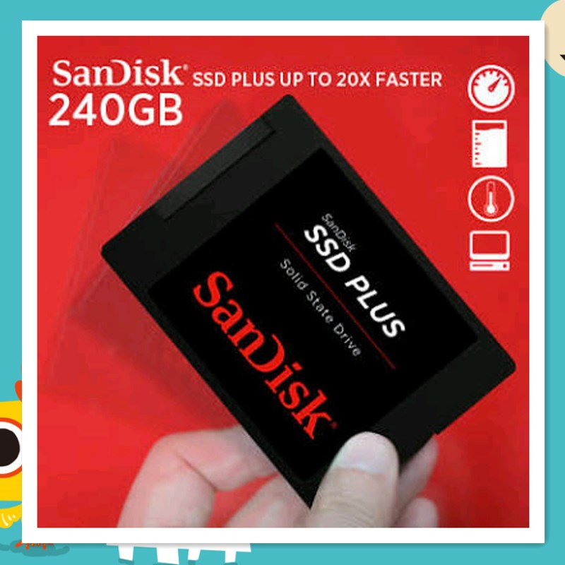 Jual Sandisk Ssd Plus 240gb Sata 3 Sandisk Plus 240 Gb 25 Shopee Indonesia 9944