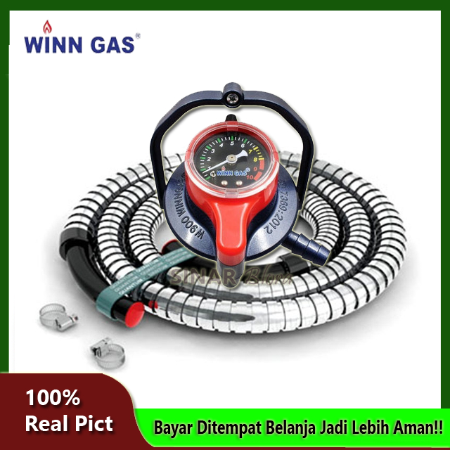 Jual Regulator Winn Gas Win Gas W M Tekanan Rendah Penguncian Ganda Shopee Indonesia