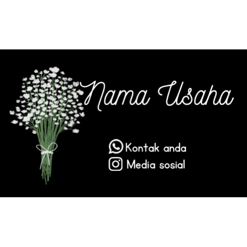 Jual Sticker Label Bouquet Bunga/Sticker Buket Bunga / Label Bouquet