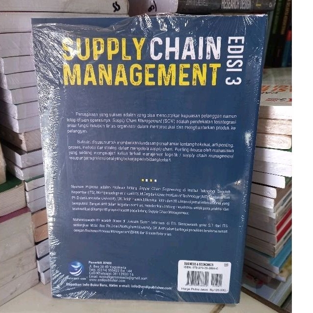 Jual BUKU SUPPLY CHAIN MANAGEMENT I Nyoman Pujawan ORIGINAL | Shopee ...