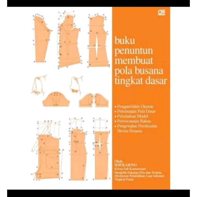 Jual BUKU PENUNTUN MEMBUAT POLA BUSANA TINGKAT DASAR | Shopee Indonesia