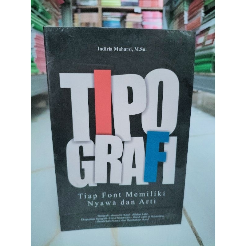 Jual BUKU TIPOGRAFI TIAP FONT MEMILIKI NYAWA DAN ARTI | Shopee Indonesia