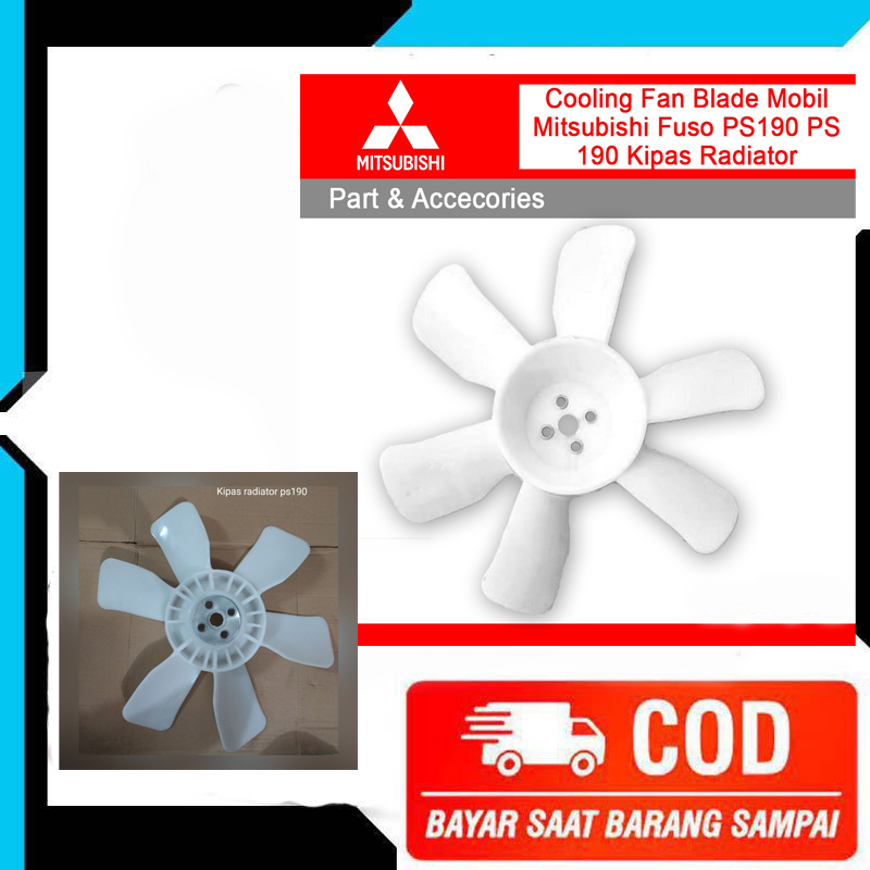 Jual KIPAS FAN RADIATOR MOBIL MITSUBISHI FUSO FIGHTER OLD LAMA PS190 PS ...
