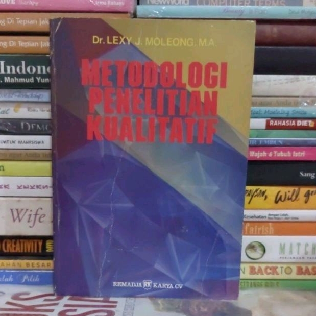 Jual Buku Original Metodologi Penelitian Kualitatif Dr Lexy J Moleong M