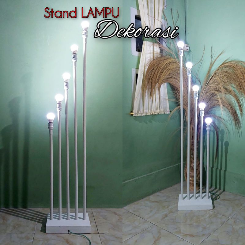Jual Standing lampu dekorasi sejajar. TERMURAH. Lampu pelaminan SEJAJAR