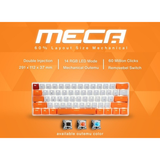 Jual DA Meca 6 Keyboard Gaming Mechanical Digital Alliance With Modular ...