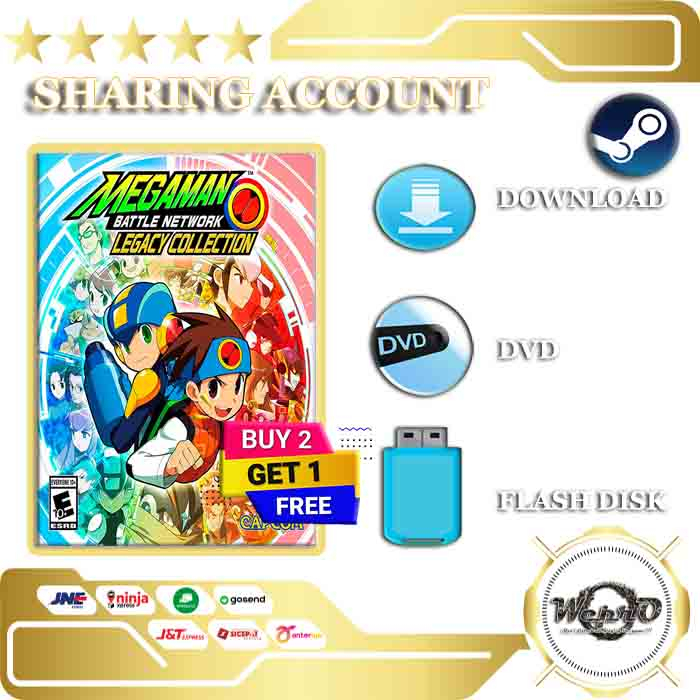Jual Mega Man Battle Network Legacy Collection Pc Game Original ...