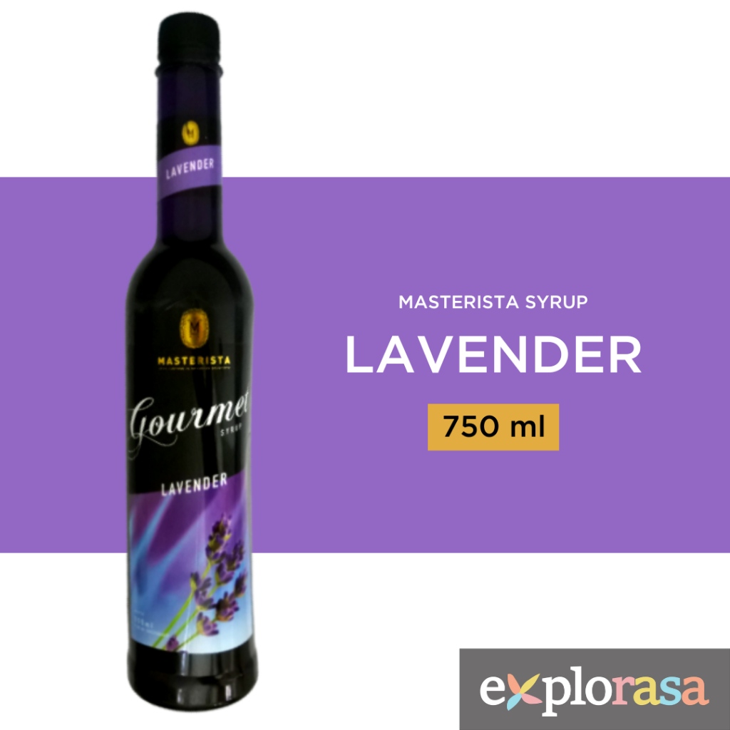 Jual Sirup/Syrup/Sirop Minuman Masterista Lavender Syrup 750 ml