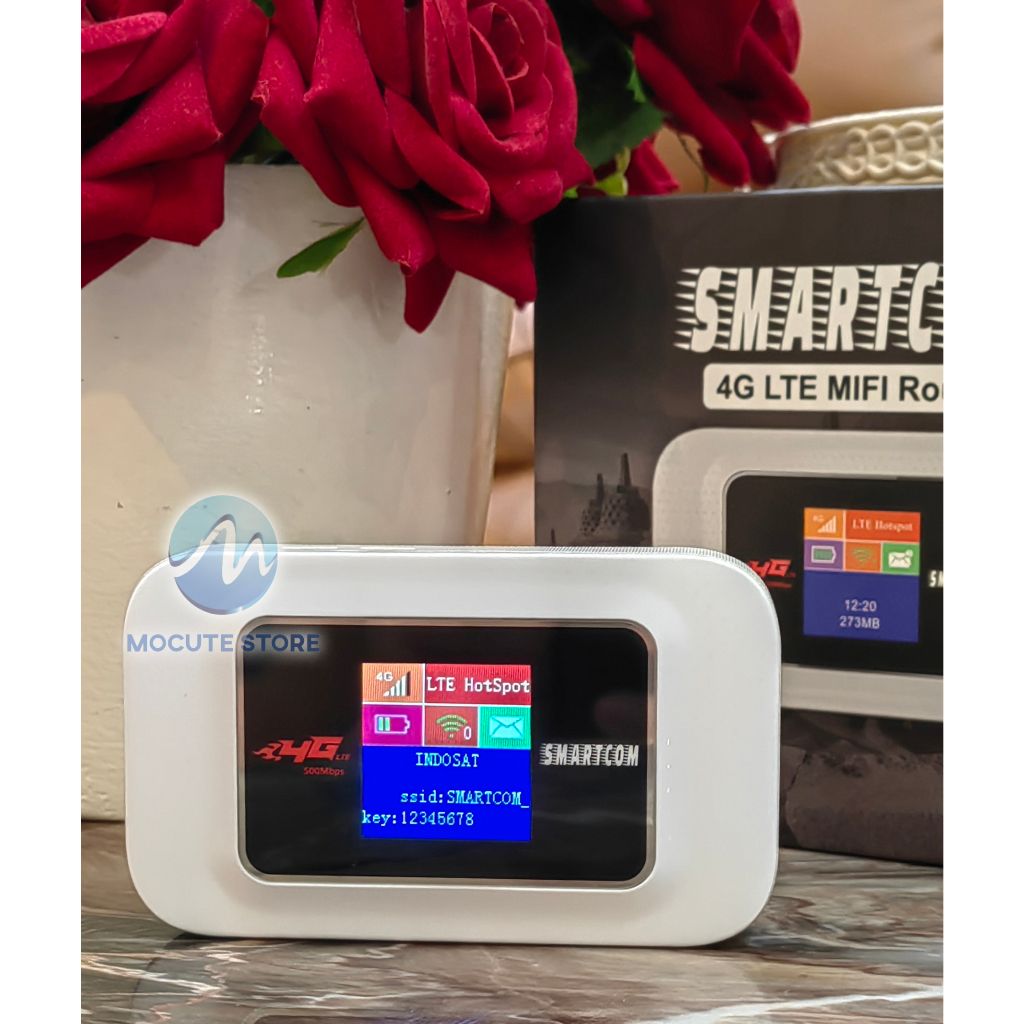 Jual SMARTCOM - Modem Wifi 4G E5577 PRO Baterry 3000 maH Unlock All ...