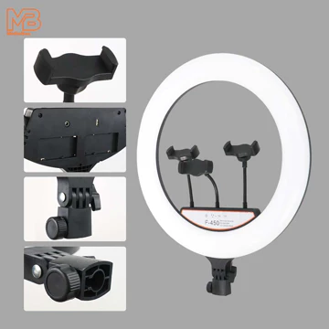 Midio Ringlight 45 Cm Ring Lamp Dimmable Untuk Lampu Beauty Vlogger MUA