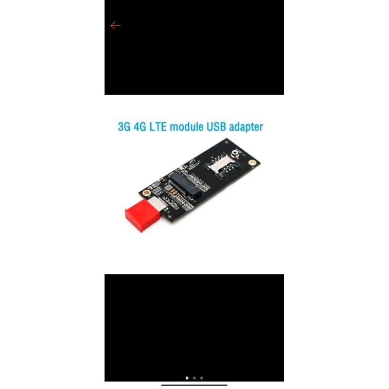 Adapter single sim Ngff m2 Key B to USB