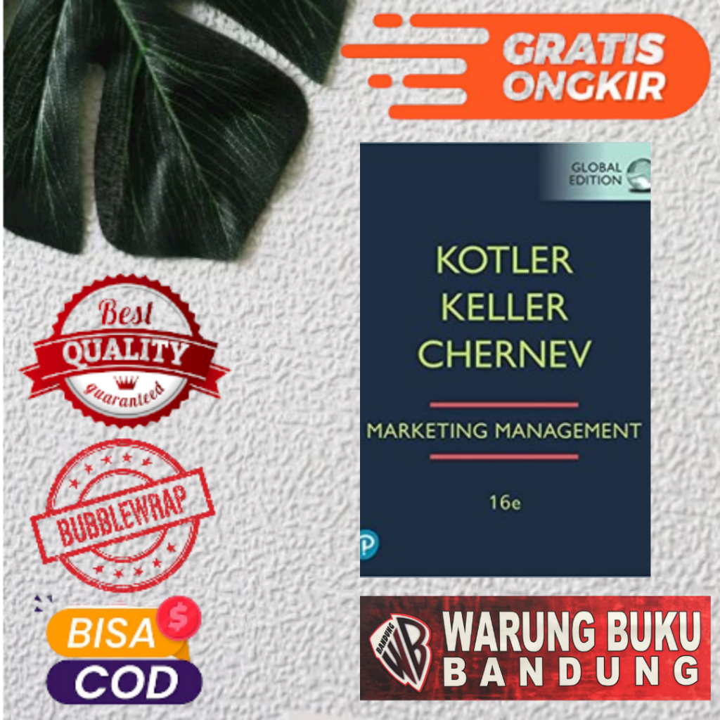 Jual Buku Marketing Management Edisi 16 Philip Kotler (Bahasa Inggris