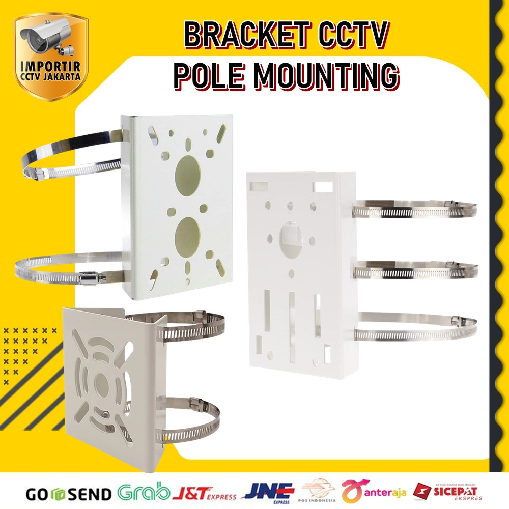 Jual Bracket CCTV Pole Mounting / Bracket Tiang ICJ | Shopee Indonesia