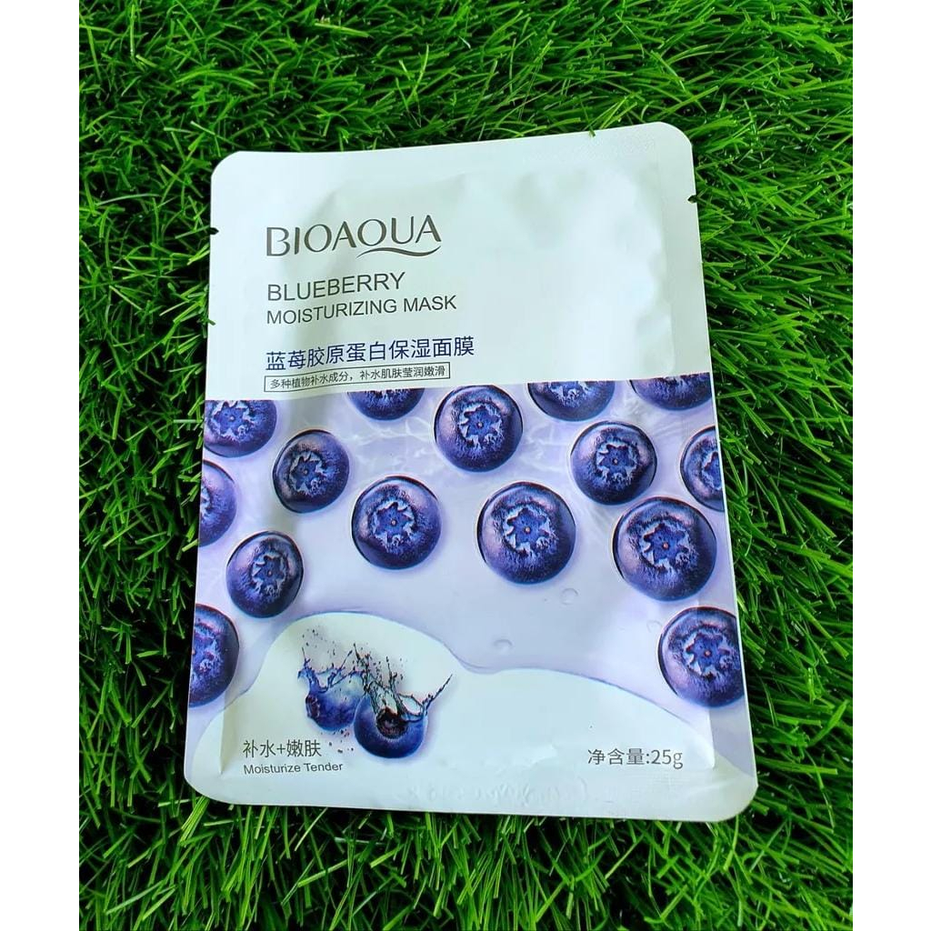 Jual Masker Wajah Moisturizing Sheet Mask Series Aloevera / Avocado / Honey / Cucumber / Algae