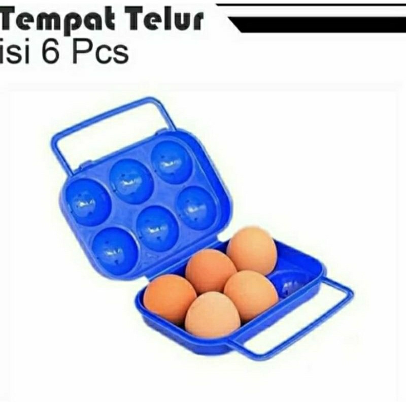 Jual Egg Case Egg Holder Box Wadah Telur Camping Outdoor Tempat Telur