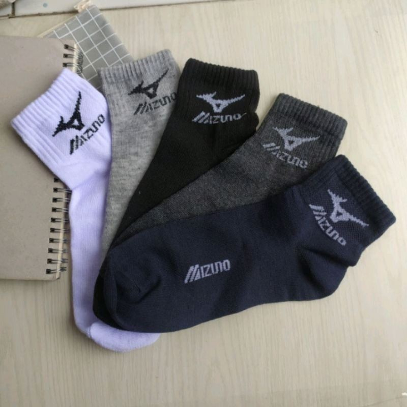 Jual Random Pasang Kaos Kaki Sport Pendek Kaos Kaki Mizuno Dewasa Unisex Shopee Indonesia