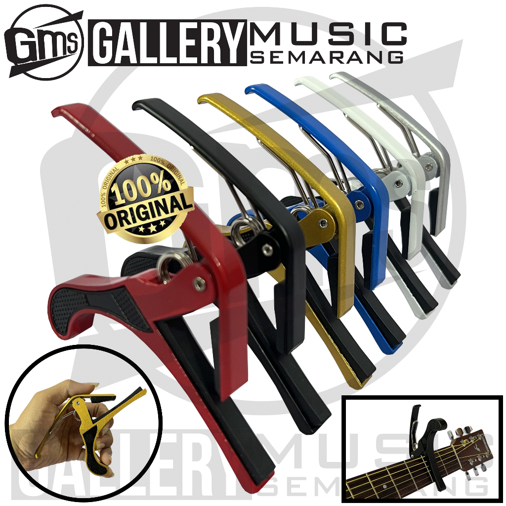 Jual Original Capo Gitar Penjepit Senar Gitar Akustik Klasik Elektrik Ukulele Bahan Besi Kapo