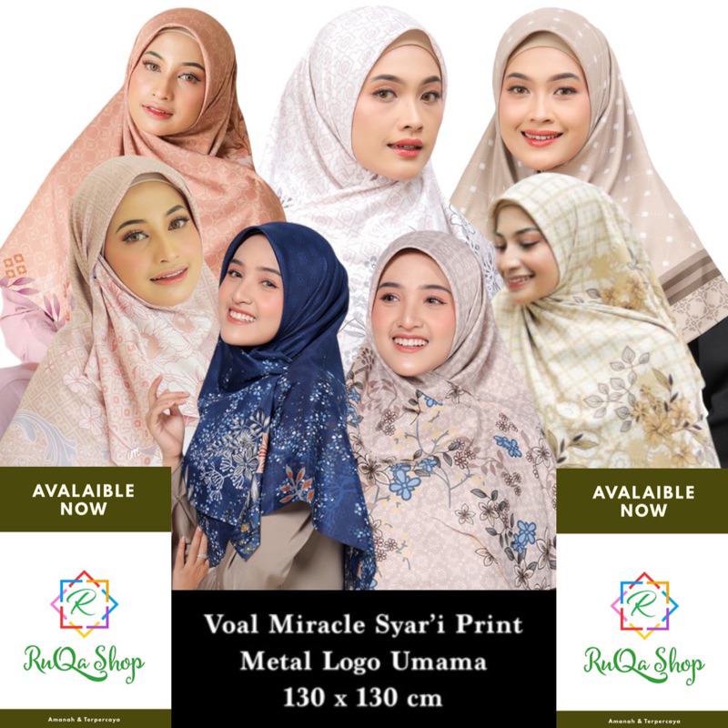 Jual Hijab Segi Empat - Jilbab Syari - Hijab Jumbo - Jilbab Motif