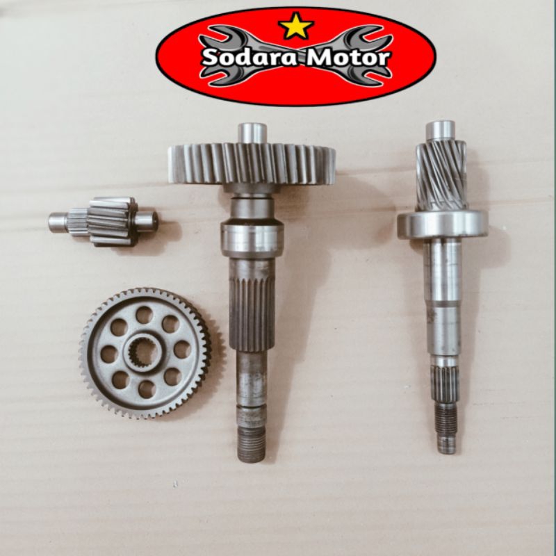 Jual GEAR GIGI RATIO RASIO GIGI GARDAN TRANSMISI VARIO 125 LED VARIO ...