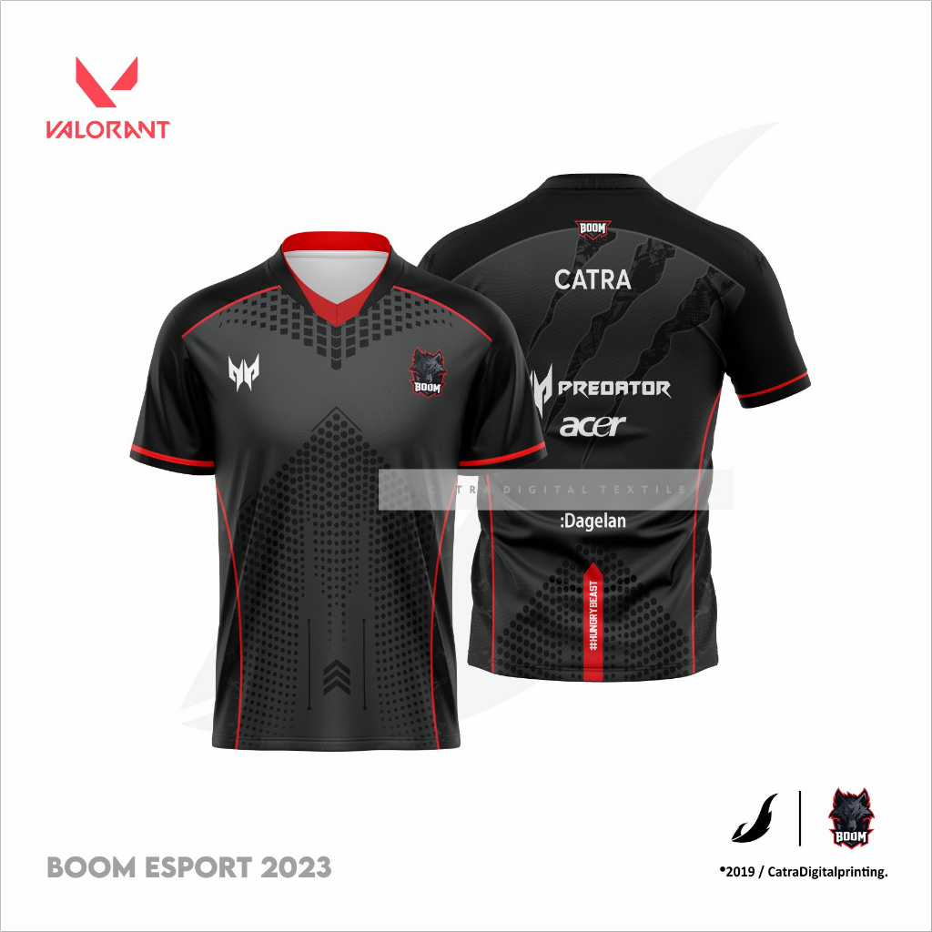 Jual Jersey BOOM Esport 2023 (Free Nickname) Shopee Indonesia
