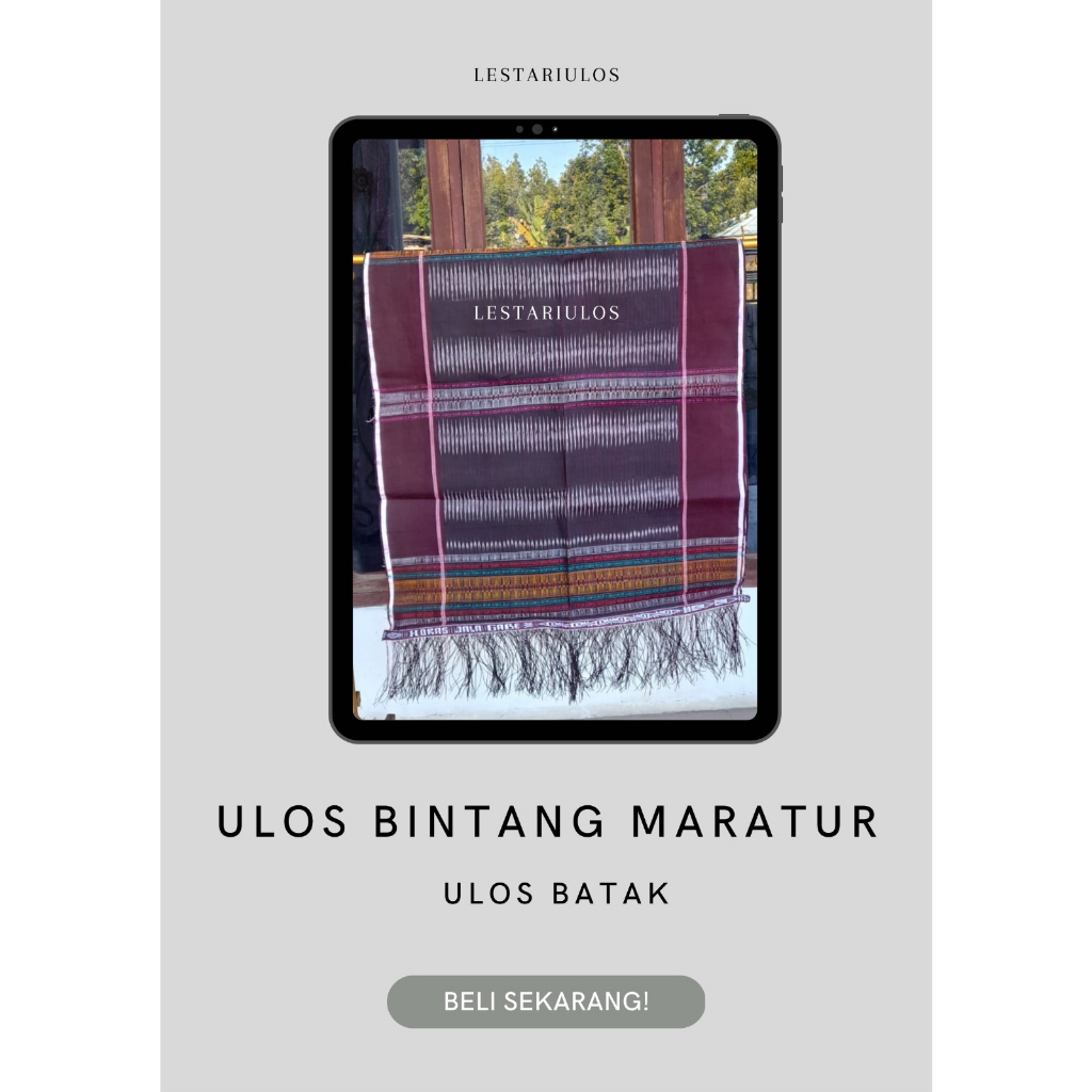 Jual Ulos Bintang Maratur Toba Tenun Tangan Manual | Shopee Indonesia