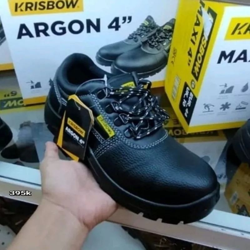 Jual SEPATU SAFETY KRISBOW ARGON 4" ORIGINAL Shopee Indonesia