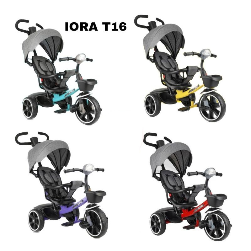 Jual Sepeda Anak Roda Tiga Tricycle Pmb Iora T16 Kursi Bisa Diputar