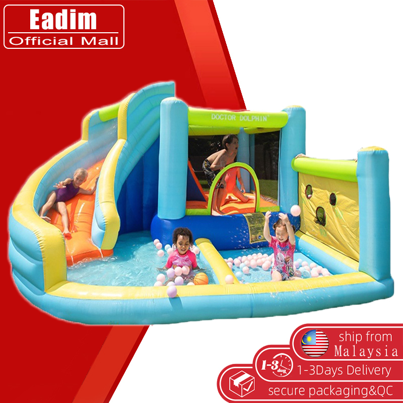 Jual ★Ready & Ada★ Taman hiburan anakanak bouncy castle inflatable