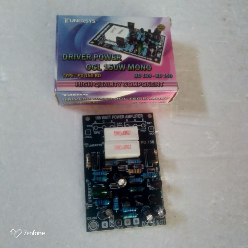 Jual Driver power ocl 150w mono tunersys BD 139 140 Mesin Amplifier 150